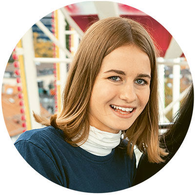 Testimonial fürs Sparen mit der Spar-App SGKB HäschCash - Kundin Franca Bernet