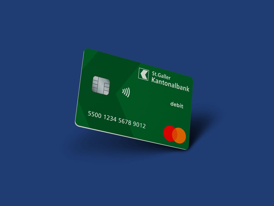 St.Galler Kantonalbank Debit Mastercard