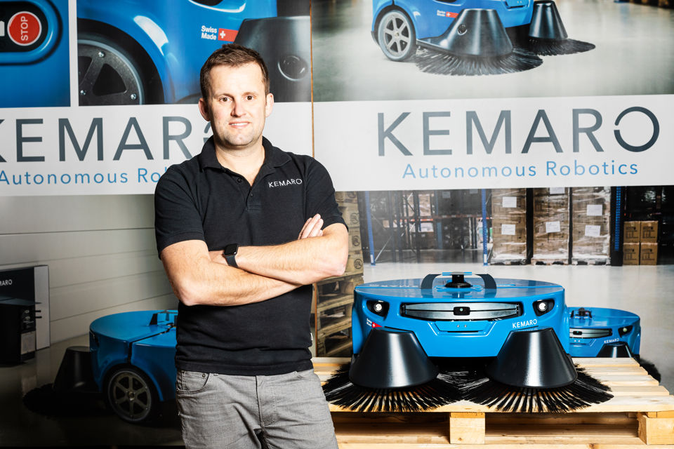 Portraitbild Armin Koller, Mitgründer und CFO Key Account von Kemaro AG